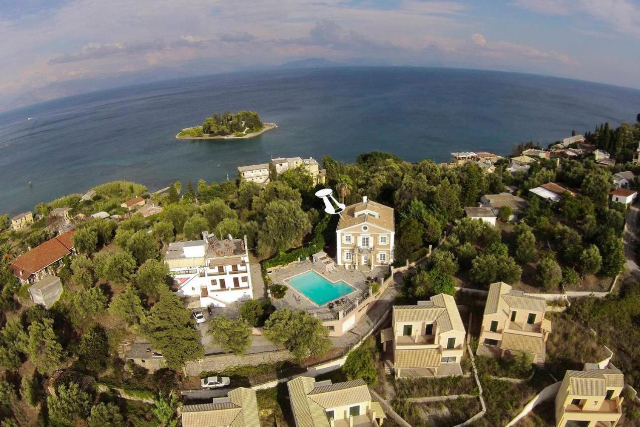 Durrell Corfu Strawberry-Pink Villa ペラマ エクステリア 写真