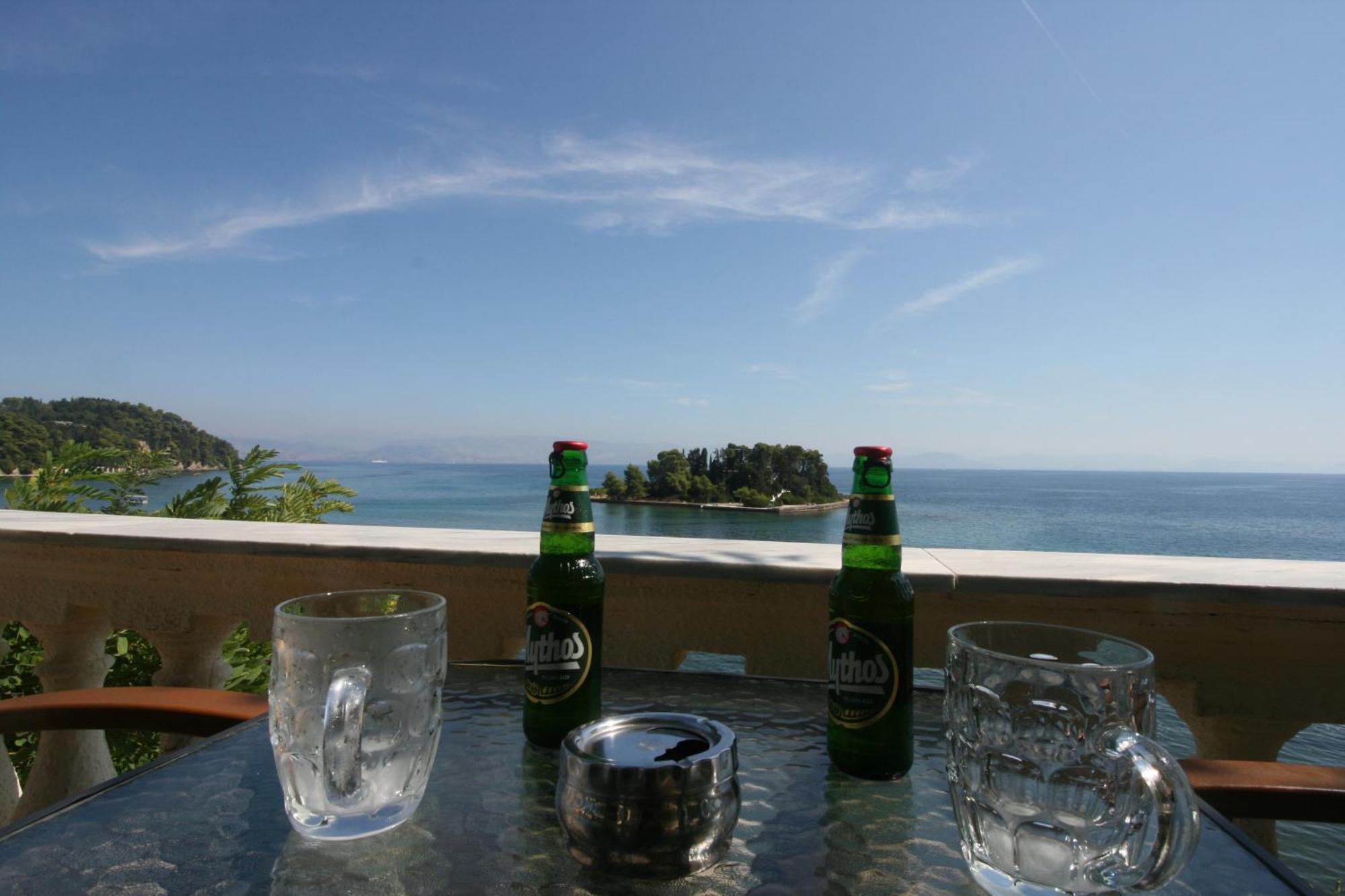 Durrell Corfu Strawberry-Pink Villa ペラマ エクステリア 写真